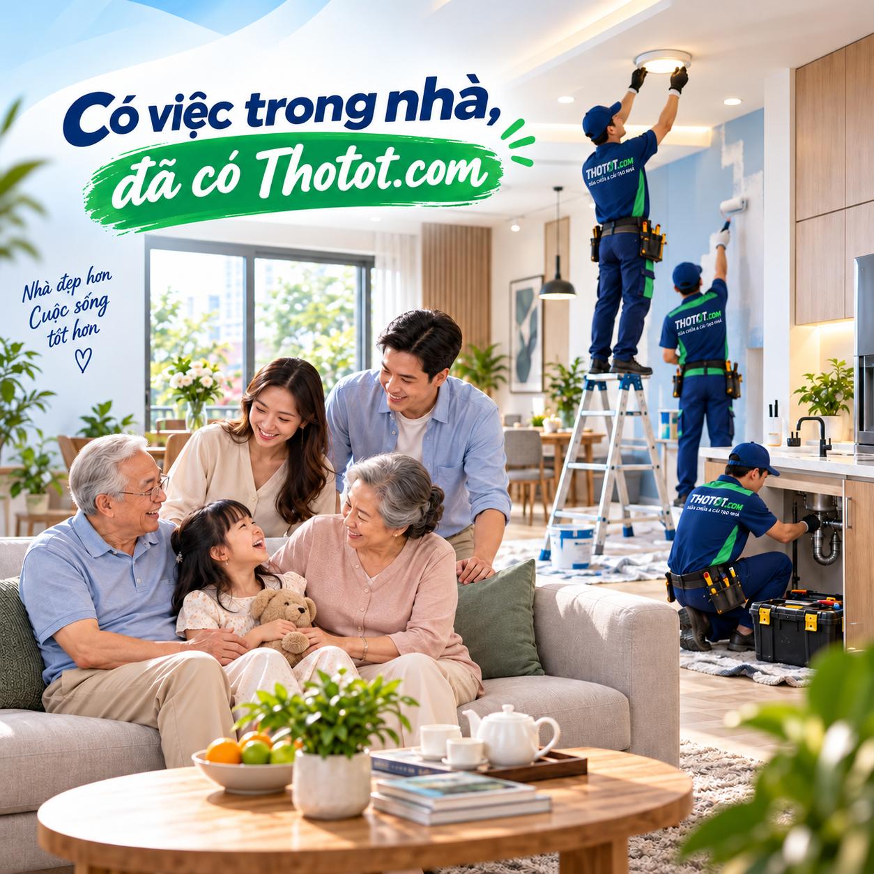 Có việc trong nhà, đã có Thợ Tốt